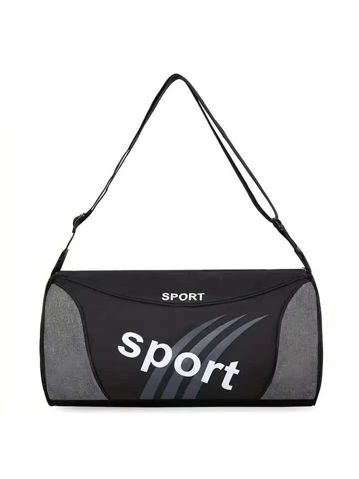 Women's & Men's Gym Bag Unisex Outdoor Crossbody Shoulder Backpack Personalized Duffel Overnight Travel Yoga Sports Bag