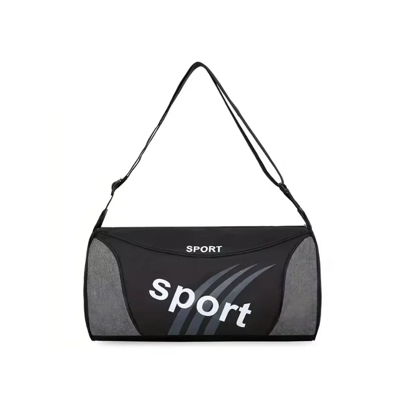 Women's & Men's Gym Bag Unisex Outdoor Crossbody Shoulder Backpack Personalized Duffel Overnight Travel Yoga Sports Bag